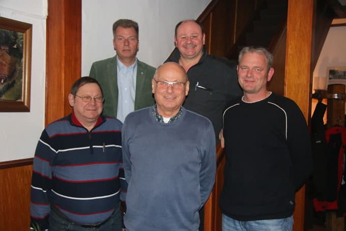 Vorstand des Fördervereins des SV Steinhorst Jahreshauptversammlung 2015