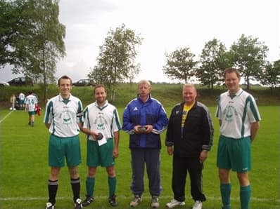 Dieter Matthies und Andreas Becker aus Erster Herren verabschiedet