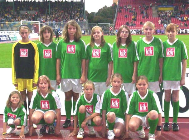 D-Jugend des SV Steinhorst zu Besuch bei Eintracht Braunschweig, August 2007