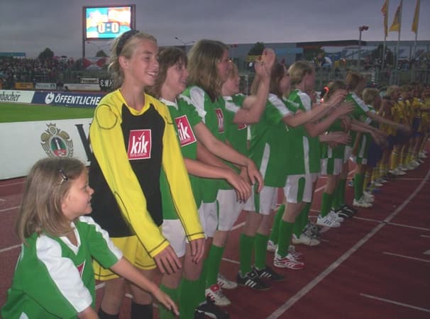 D-Jugend des SV Steinhorst zu Besuch bei Eintracht Braunschweig, August 2007