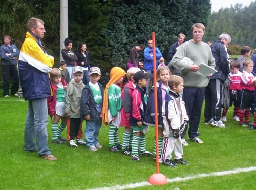 Erste Puntspielerfahrungen der Steinhorst G-Jugend