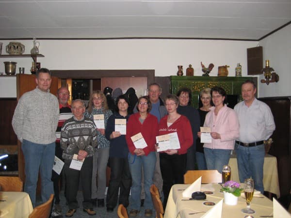 Grünkohlwanderung 2008 des SV Steinhorst