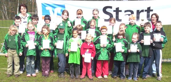 Der SV Steinhorst beim Volkslauf in Hermannsburg 2008