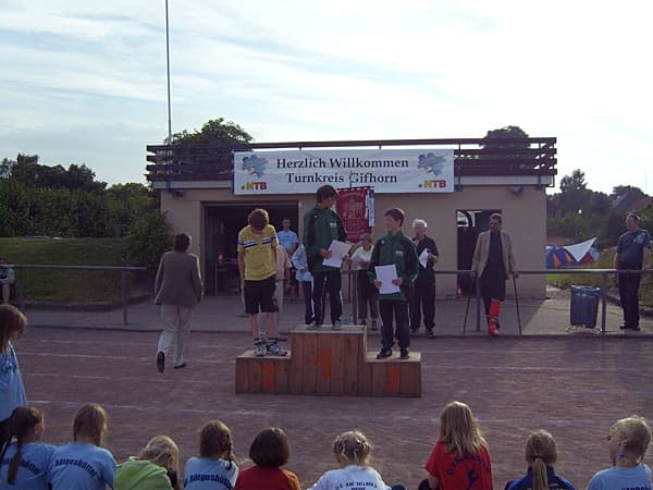 Der SV Steinhorst beim Kreisturnfest 2008 in Meine