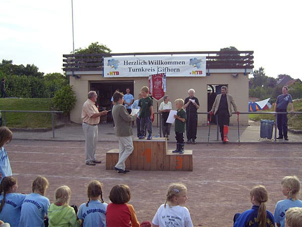 Der SV Steinhorst beim Kreisturnfest 2008 in Meine