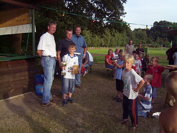 Saisonabschlussfeier der Fußballjugendabteilung des SV Steinhorst