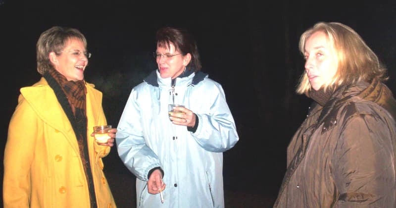 Saisonabschlussfeier 2008 der D-Mädchen des SV Steinhorst