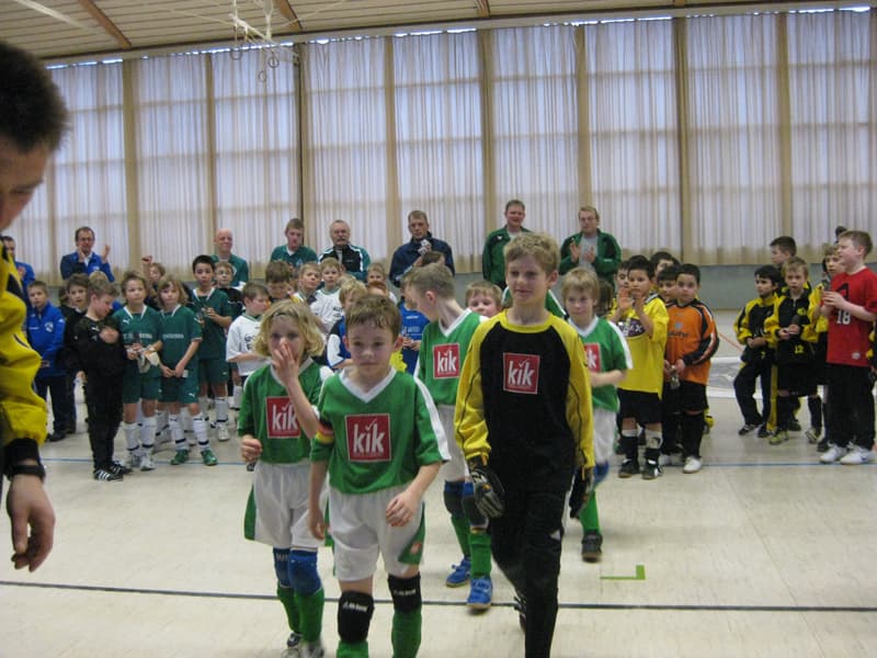 F-Jugend des SV Steinhorst bei Hallenturnier in Gifhorn