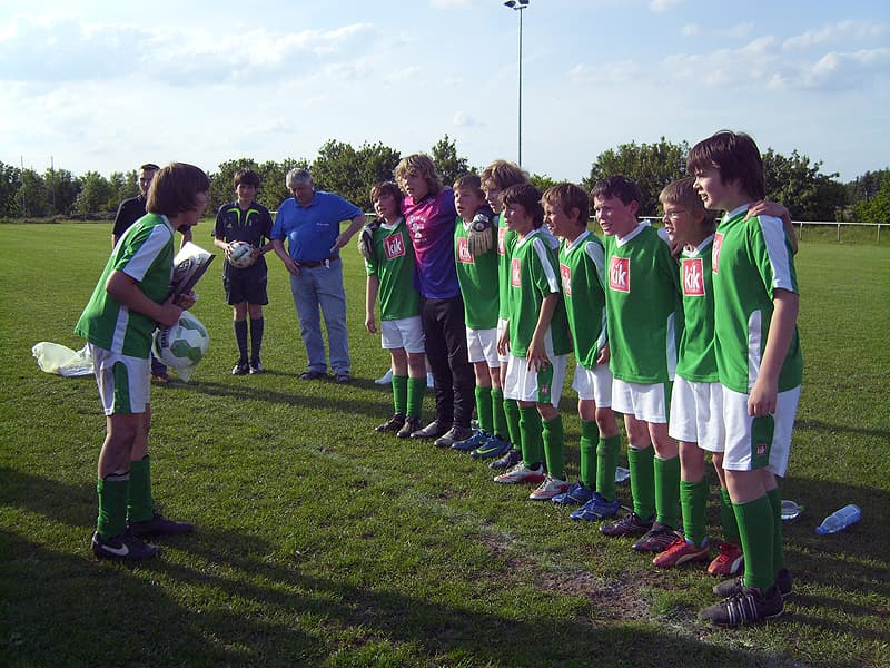 D-Jugend des SV Steinhorst Kreispokalsieger