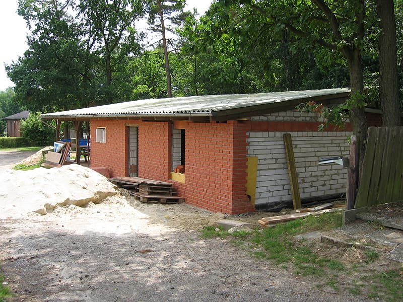 Vereinsheimbau 19.07.2009