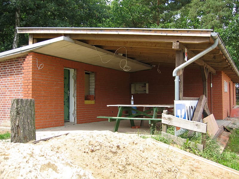 Vereinsheimbau 19.07.2009