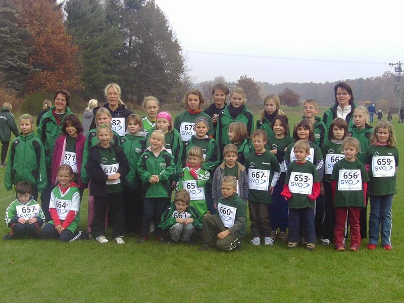 Der SV Steinhorst beim Herbstlauf 20009 in Hösseringen