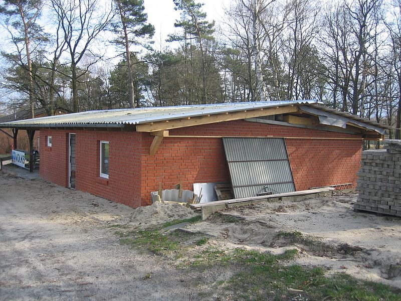 Vereinsheimbau 05.04.2010