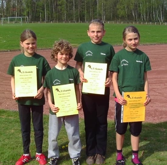 Der SV Steinhorst bei der Bahneröffnung in Gifhorn