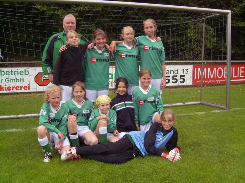 Der SV Steinhorst beim Mädchenfußballtag in Wilsche