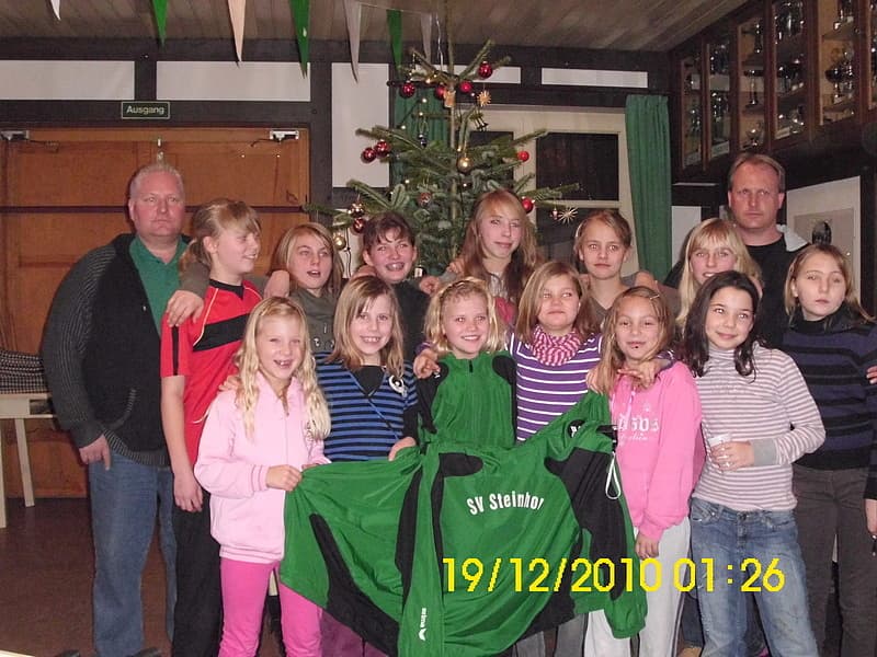Saisonabschlussfeier 2010 der Mädchen des SV Steinhorst