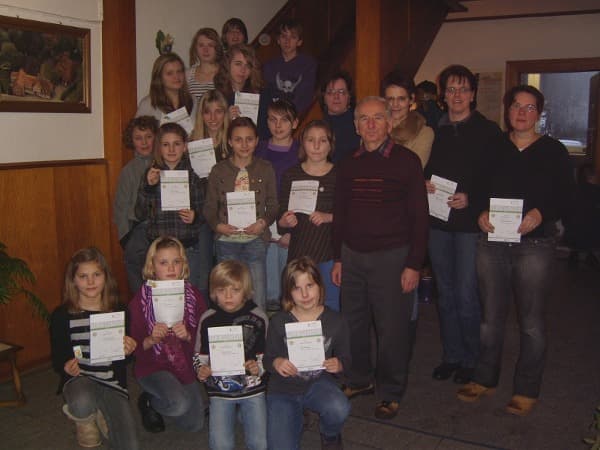 Grünkohlwanderung und Sportabzeichenvergabe des SV Steinhorst 2011