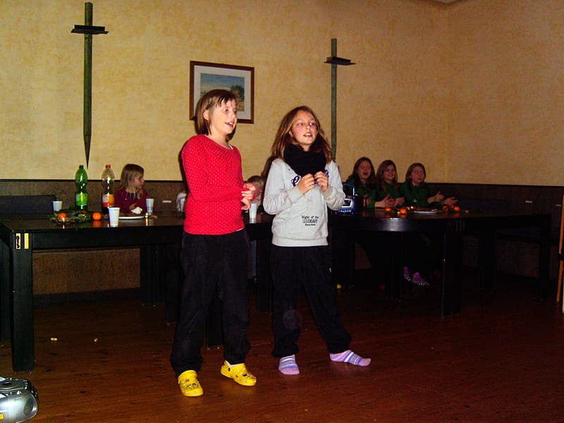 Weihnachtsfeier E-Mädchen des SV Steinhorst 2011