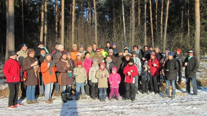 Grünkohlwanderung 2012 des SV Steinhorst