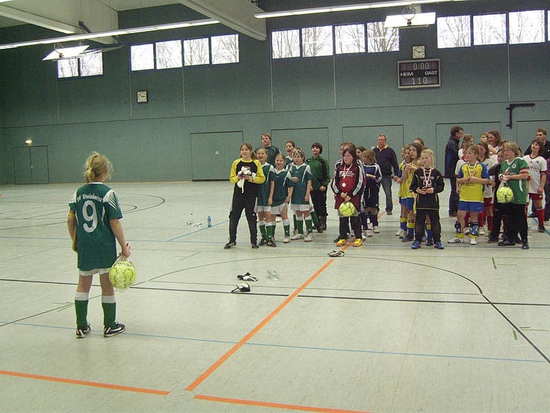 E-Juniorinnen des SV Steinhorst Hallenkreismeister 2012