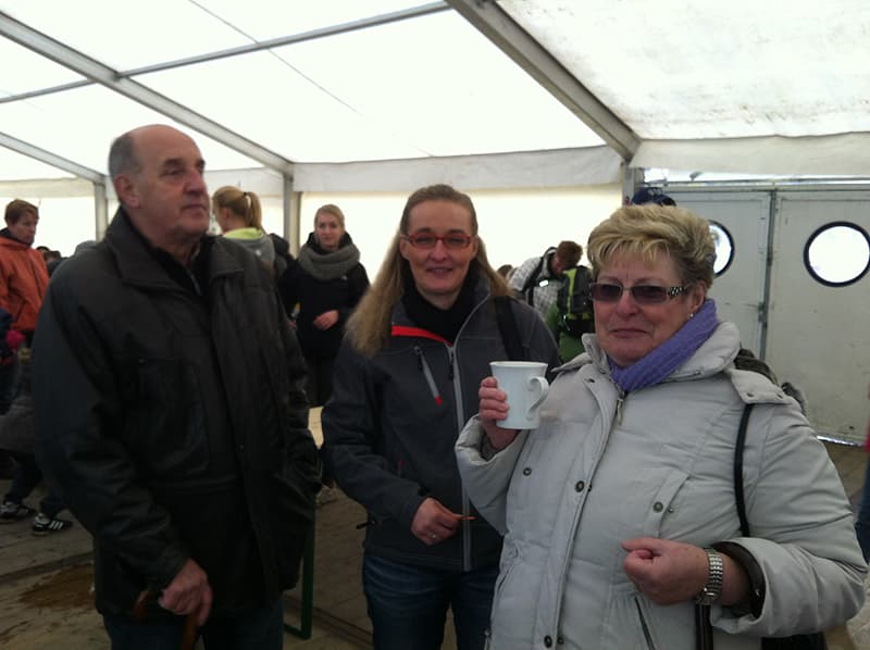 Der SV Steinhorst beim Herbstlauf 2013 in Hösseringen