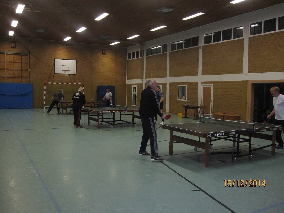 Tischtennisturnier der alten Herren 2015