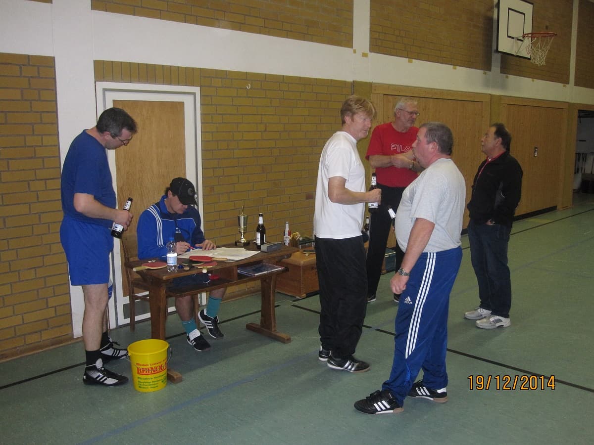 Tischtennisturnier der alten Herren 2015