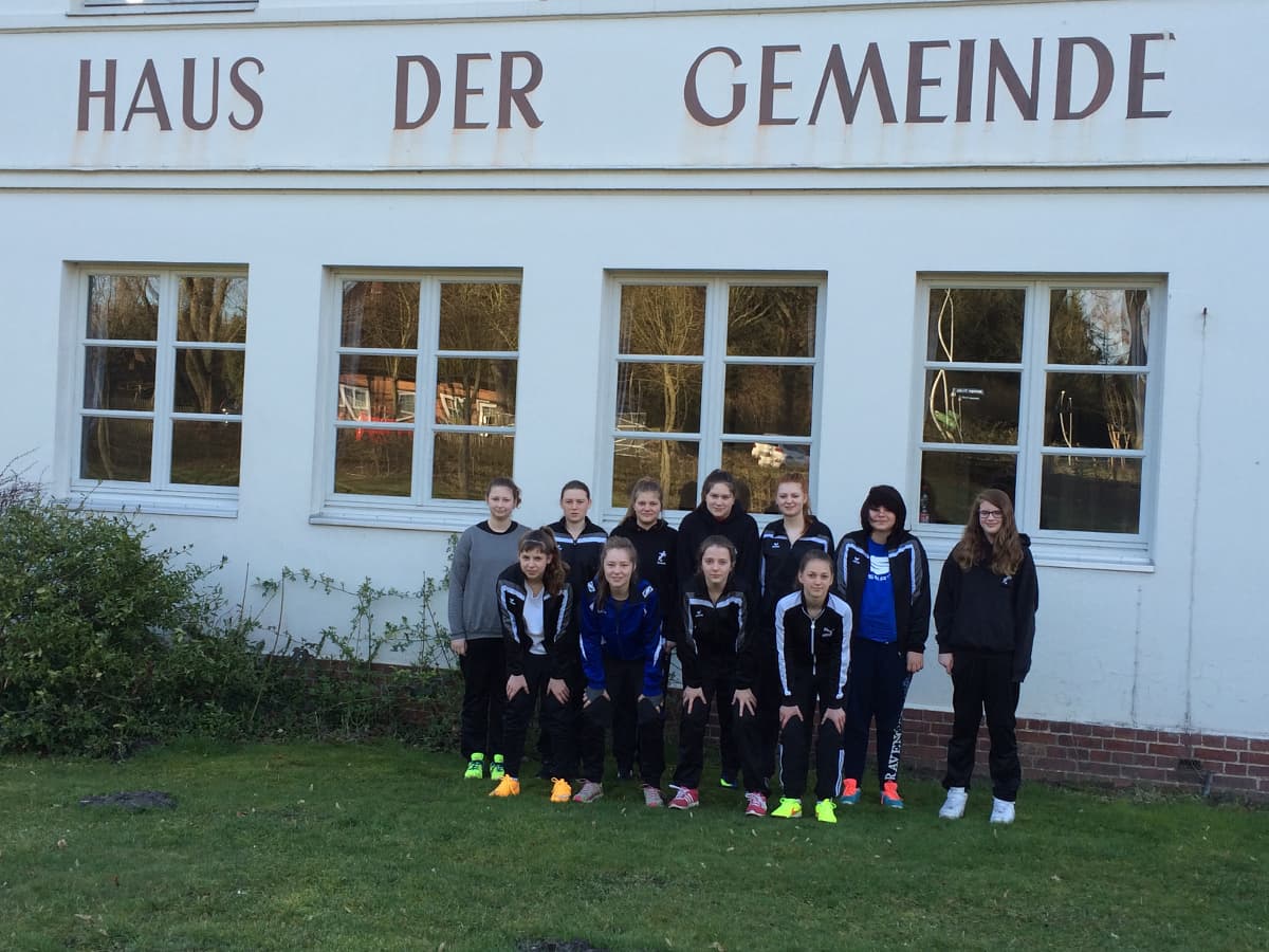Trainingslager der C-Juniorinnen des SV Steinhorst April 2015