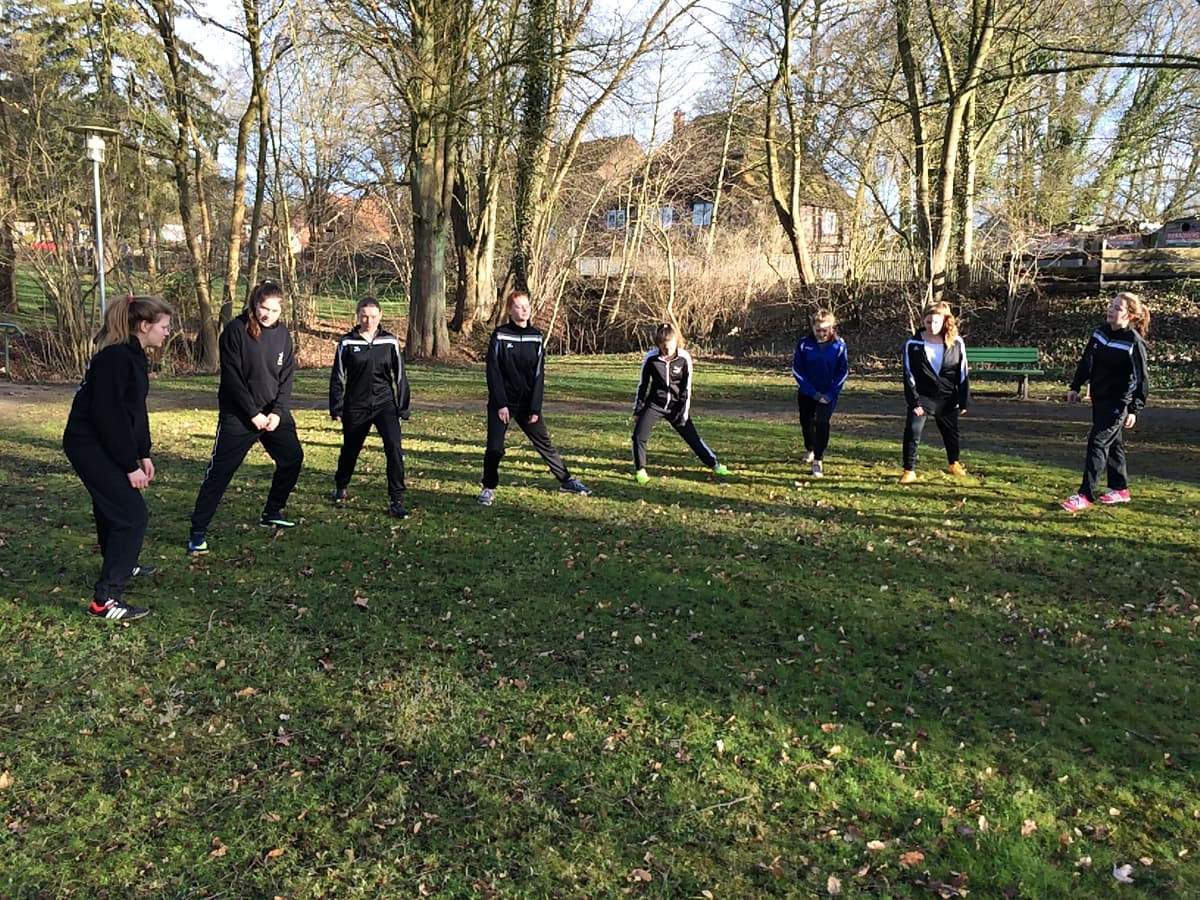 Trainingslager der C-Juniorinnen des SV Steinhorst April 2015