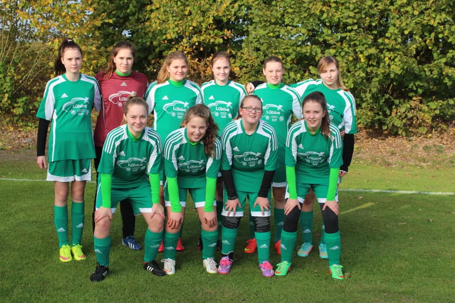 B-Juniorinnen des SV Steinhorst im Dezember 2015