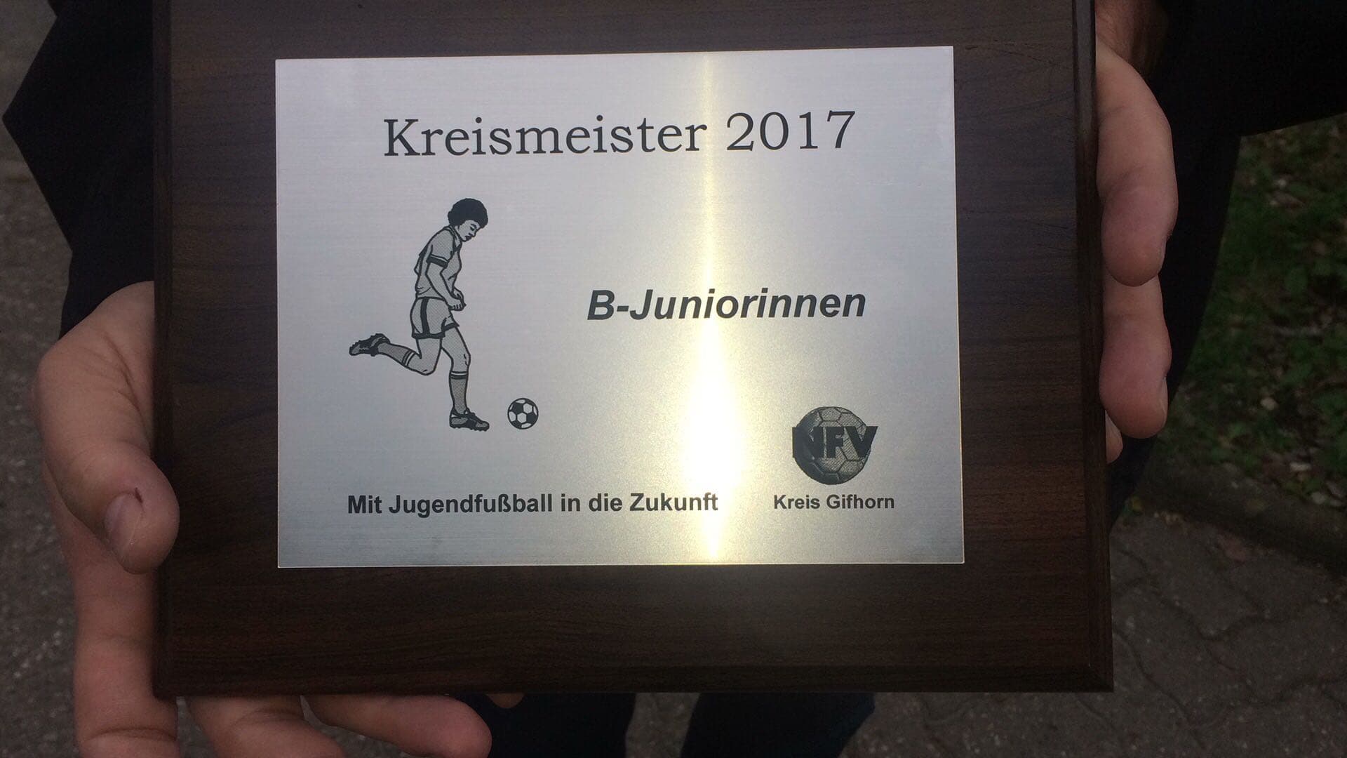 B-Juniorinnen des SV Steinhorst Kreismeister 2017