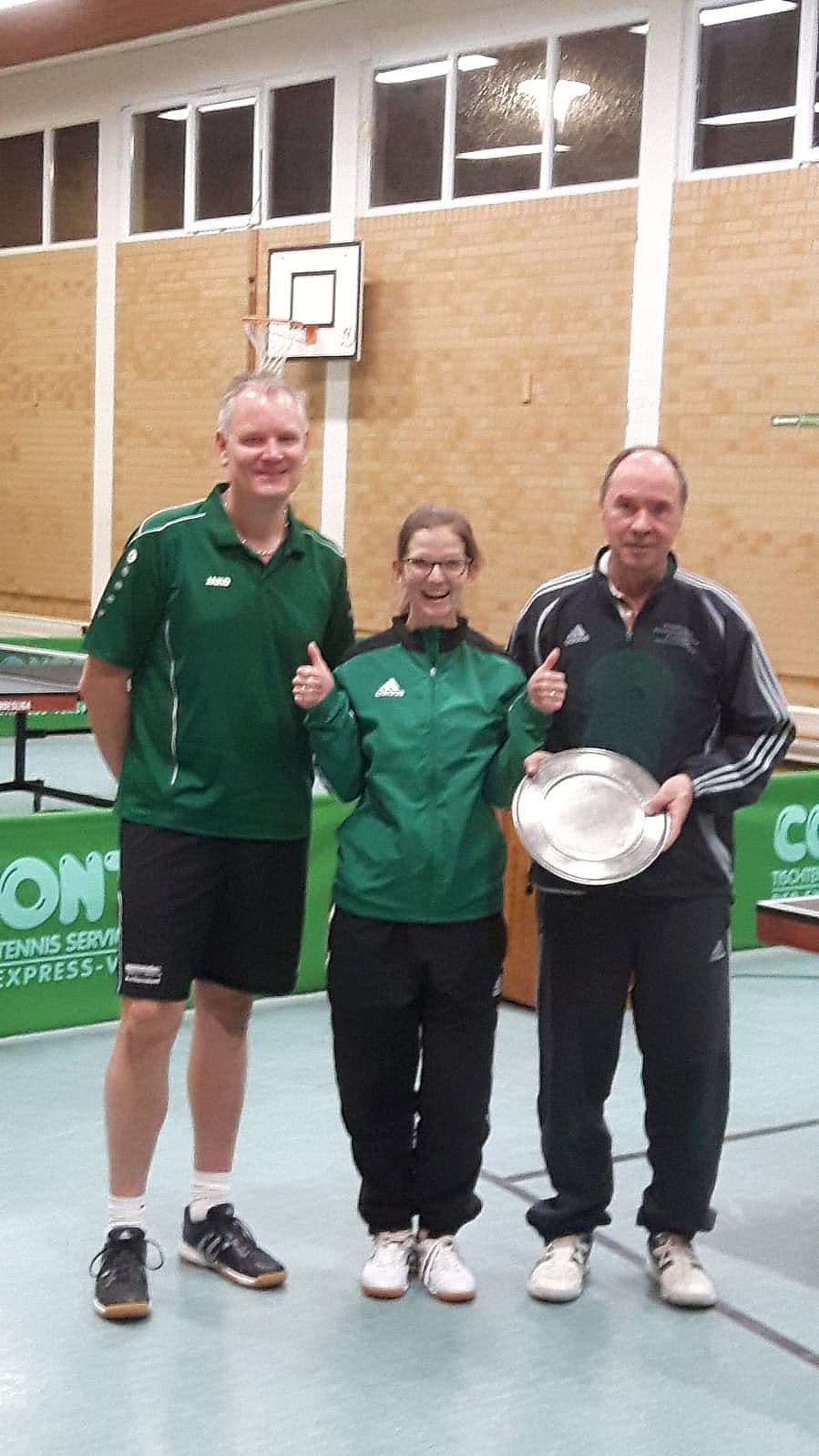 Tischtennisvereinsmeisterschaften im Doppel des SV Steinhorst 2018