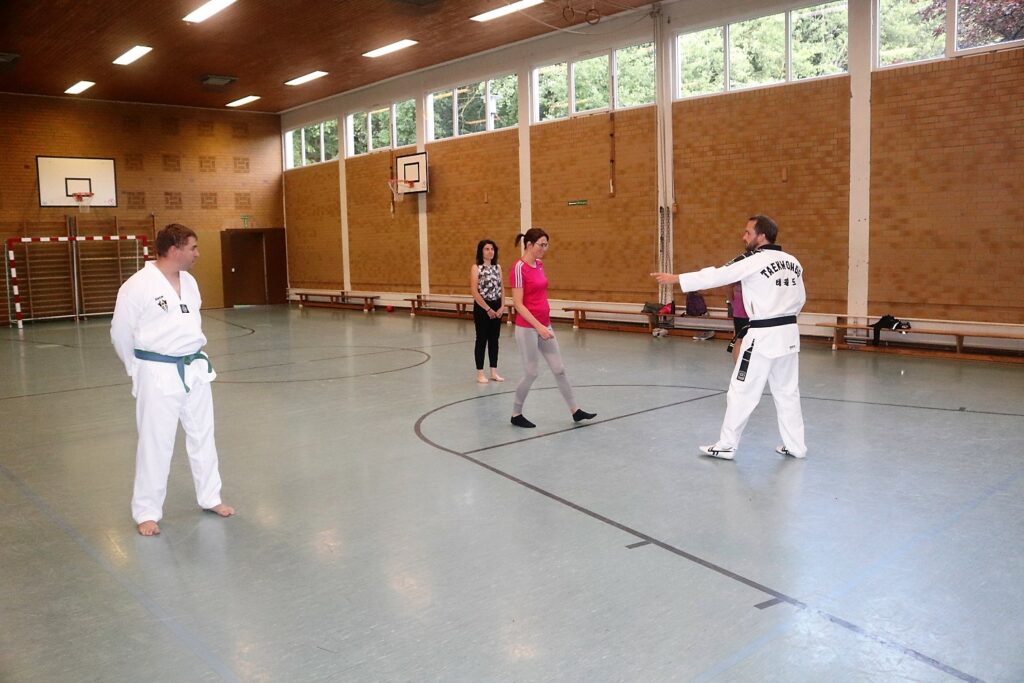 Taekwondo-Training des SV Steinhorst