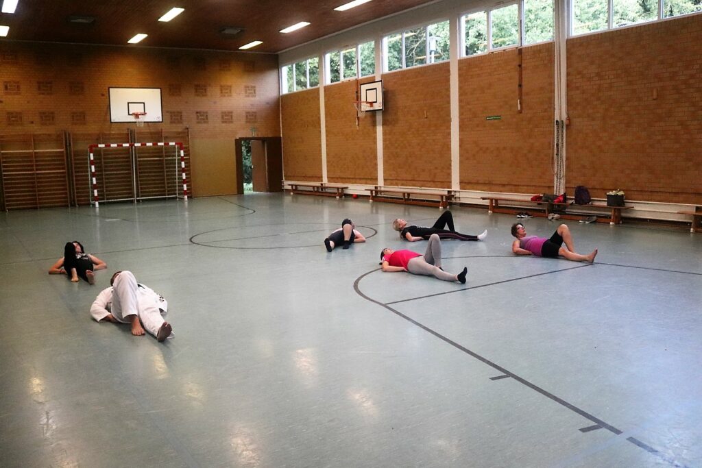 Taekwondo-Training des SV Steinhorst