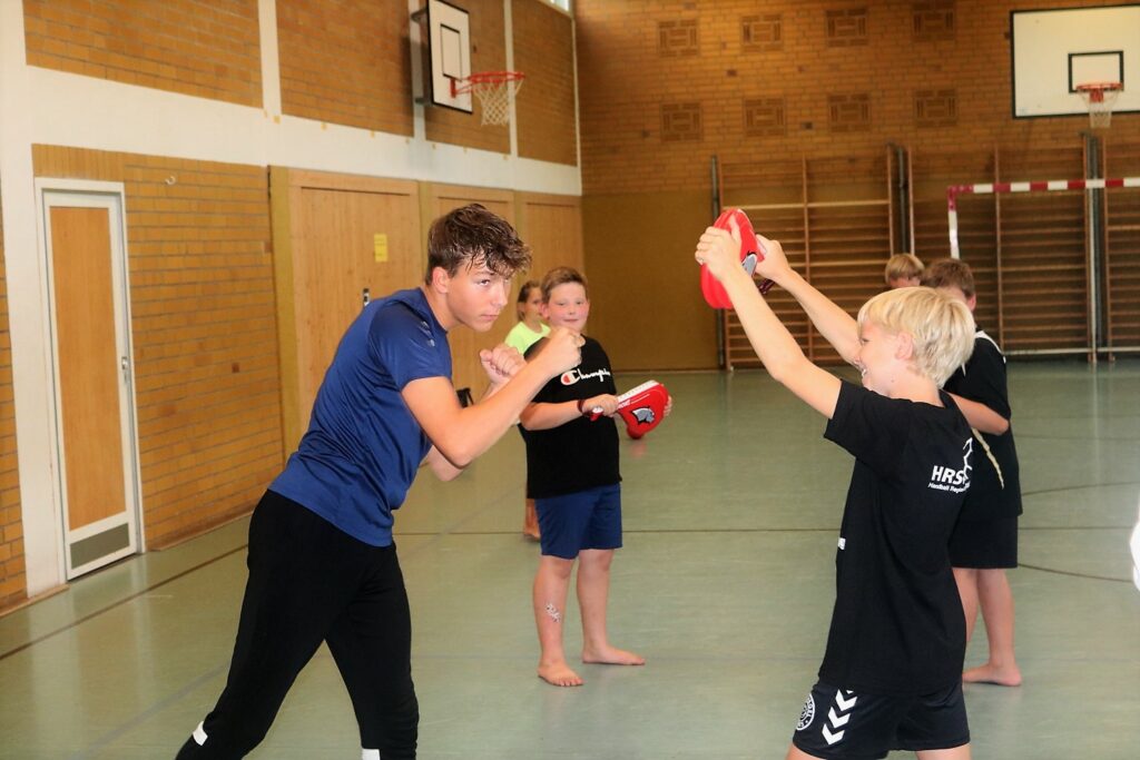 Taekwondo-Training des SV Steinhorst