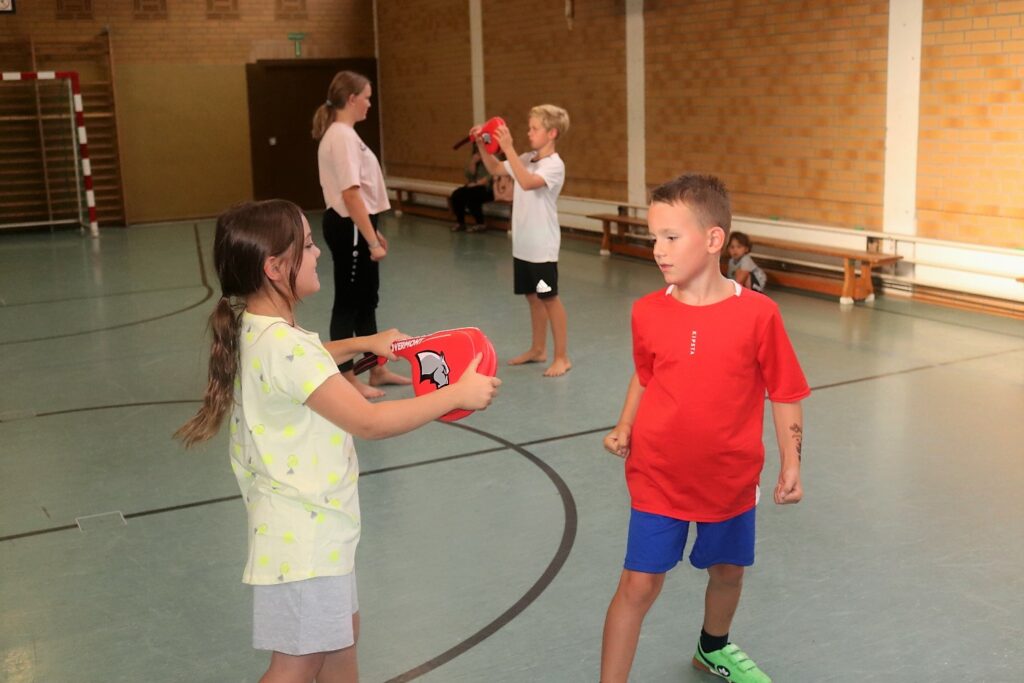 Taekwondo-Training des SV Steinhorst