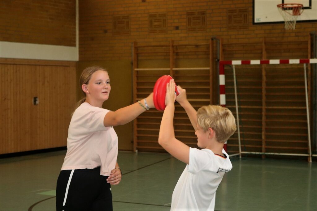 Taekwondo-Training des SV Steinhorst