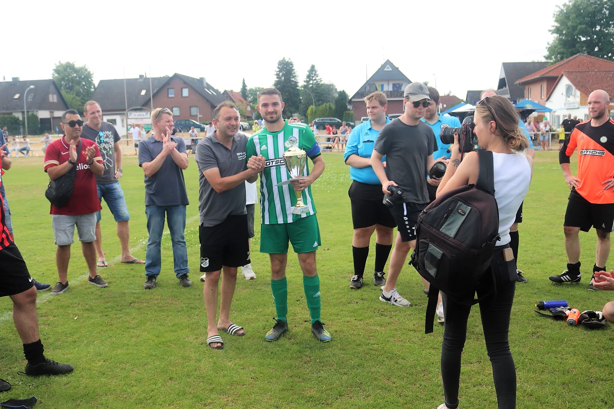 SV Steinhorst Pokalsieg Peter-Jörgensen-Pokal gegen Bosphorus Gifhorn