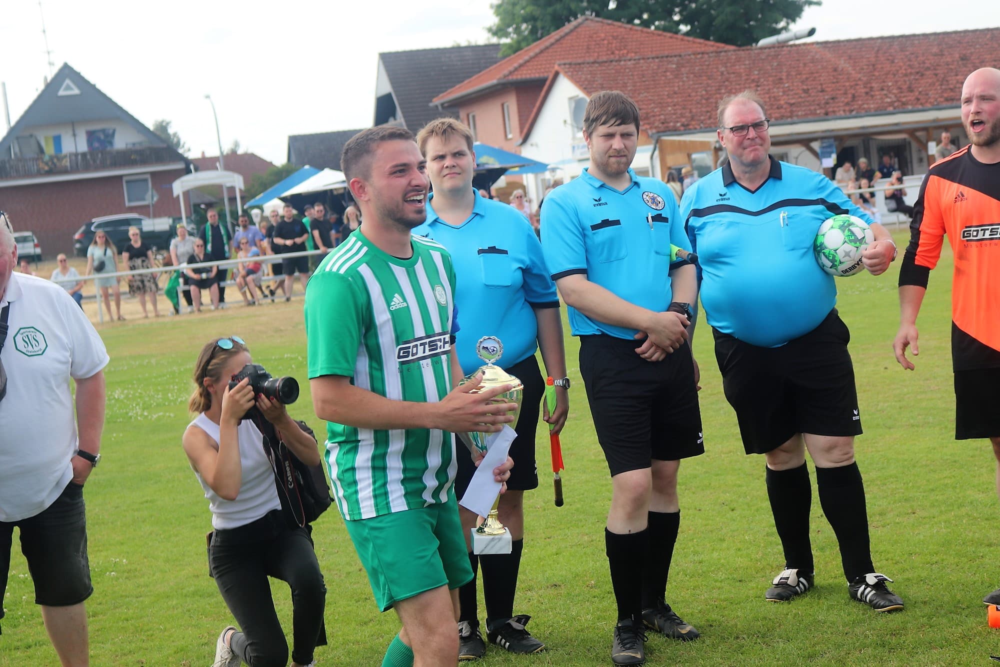 SV Steinhorst Pokalsieg Peter-Jörgensen-Pokal gegen Bosphorus Gifhorn