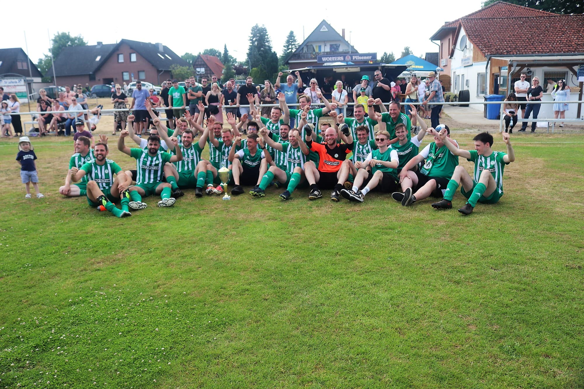 SV Steinhorst Pokalsieg Peter-Jörgensen-Pokal gegen Bosphorus Gifhorn