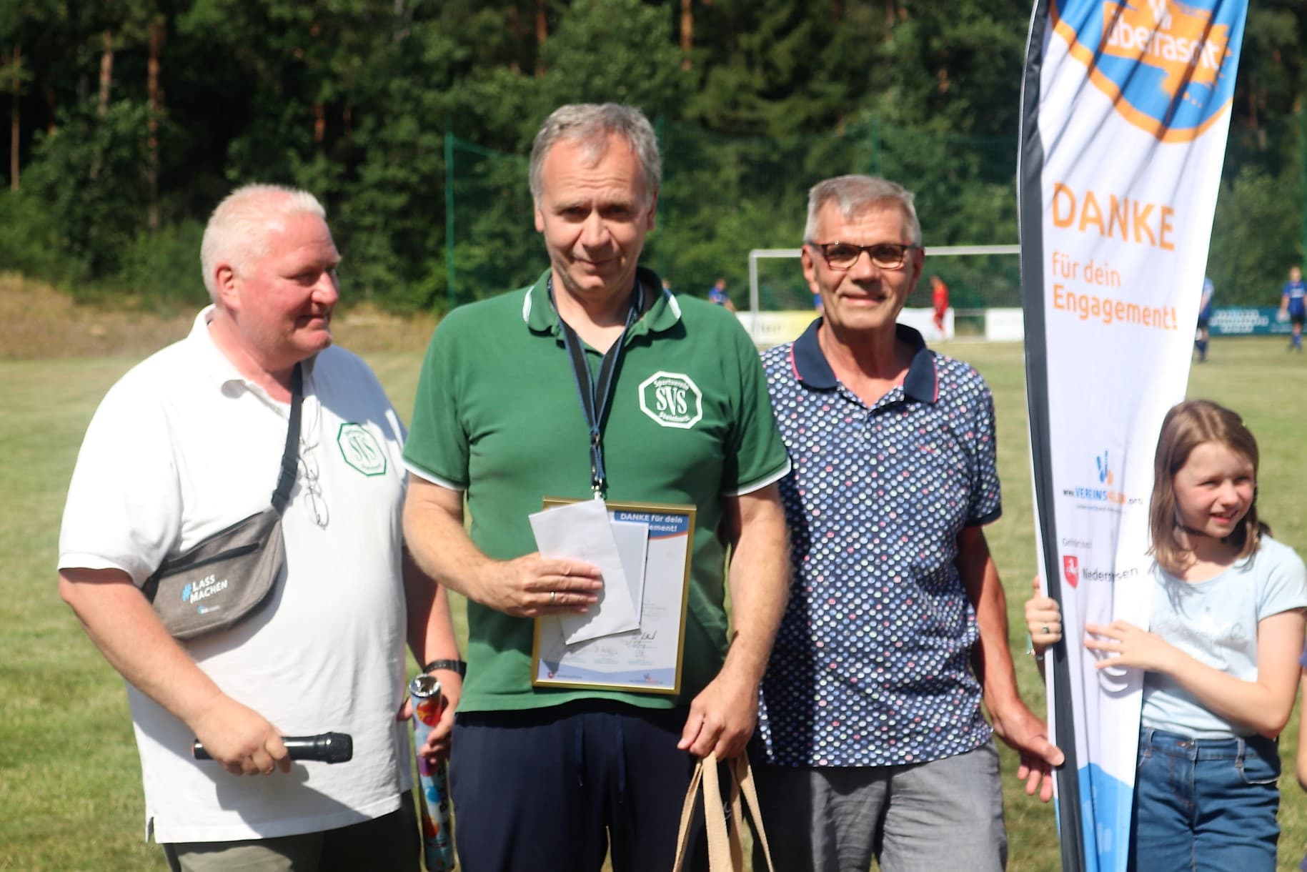 Ehrenamt Überrascht Sportfest 2023 des SV Steinhorst